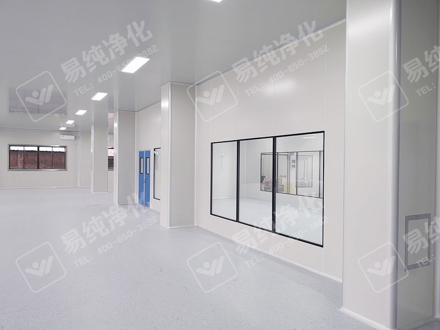 整體工程采用手工板裝修改造，吊頂采用手工單玻鎂凈化板，墻體采用手工巖棉板.jpg
